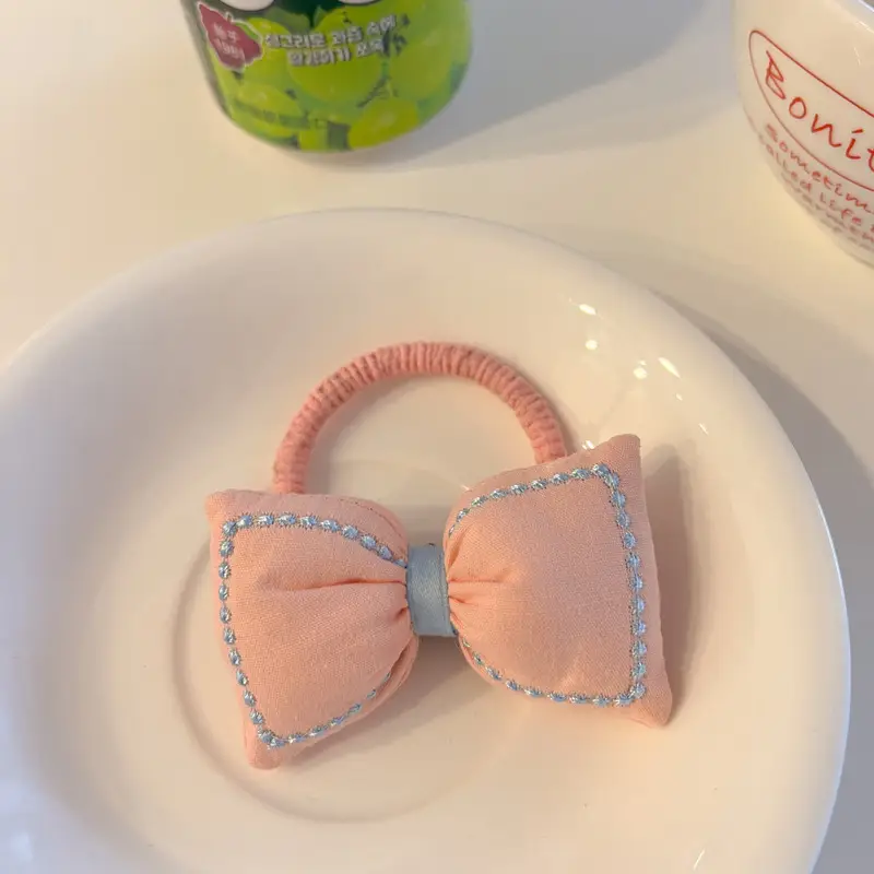 Cute Flower Plaid Hair Band for Girls Kids - Image 14