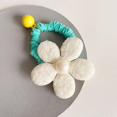 Cute Flower Plaid Hair Band for Girls Kids - Image 31