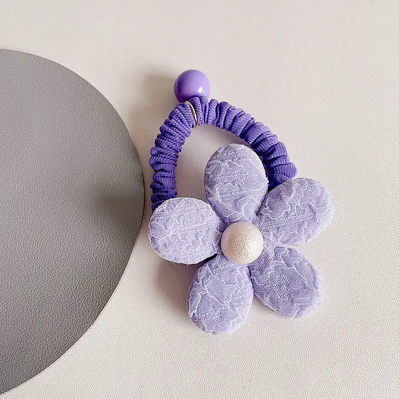 Cute Flower Plaid Hair Band for Girls Kids - Image 33
