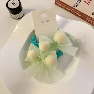 Cute Flower Plaid Hair Band for Girls Kids - Image 36