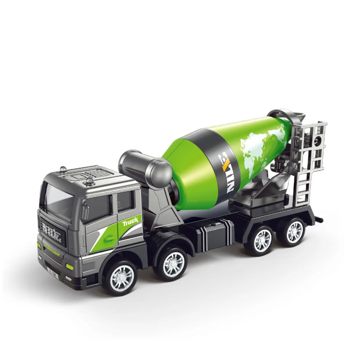 Inertia Alloy Toy Trucks for Kids Engineering & Mixing - Image 2