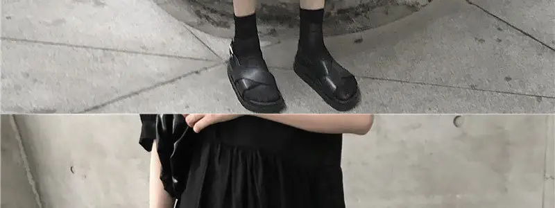 2023 Black Loose Western Dress Plus Size Fat Sister Cover — feature 27
