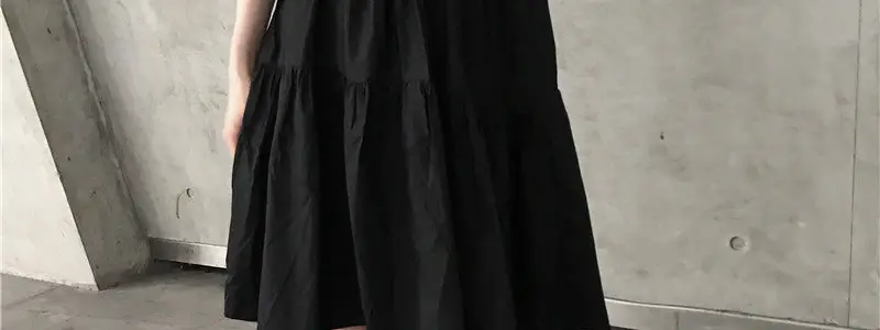 2023 Black Loose Western Dress Plus Size Fat Sister Cover — feature 28