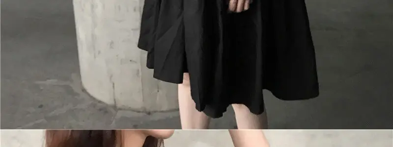 2023 Black Loose Western Dress Plus Size Fat Sister Cover — feature 8