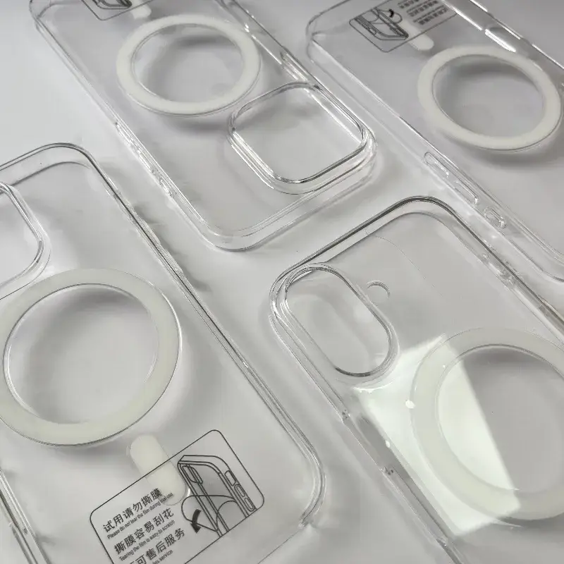 Transparent MagSafe Phone Case for 15/16 Pro - Image 4