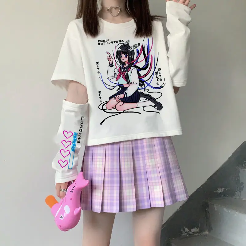 Women 2022 Velvet T-Shirt with Pink Bear Print