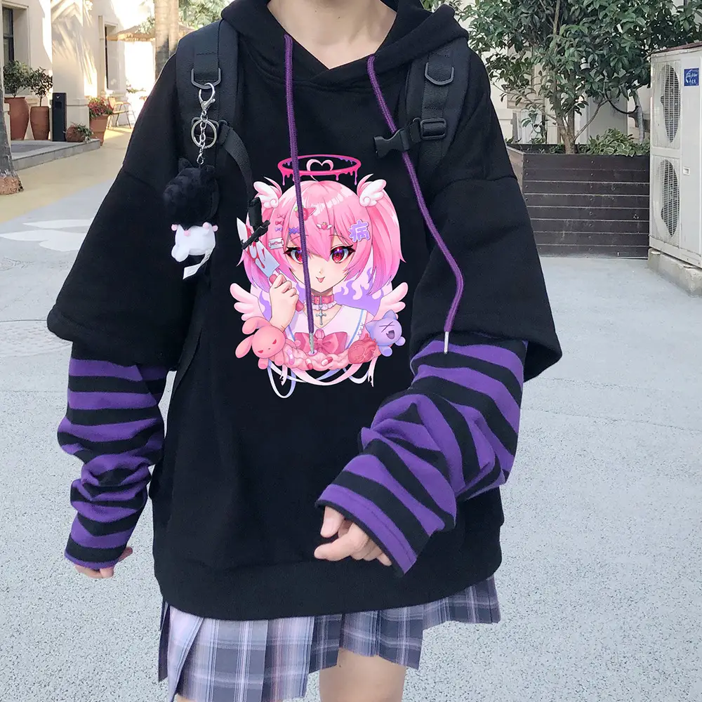 Women 2022 Velvet T-Shirt with Pink Bear Print