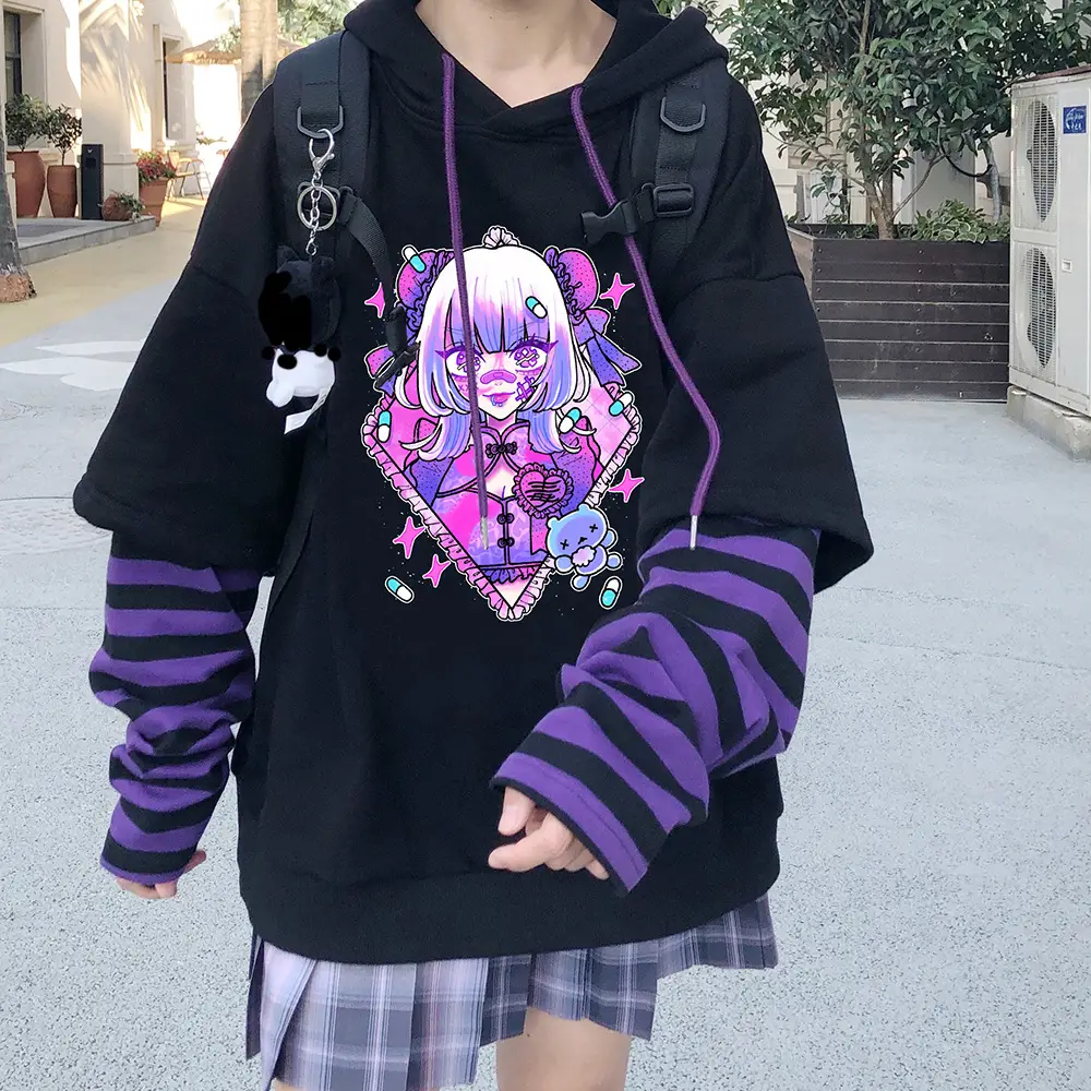Women 2022 Velvet T-Shirt with Pink Bear Print