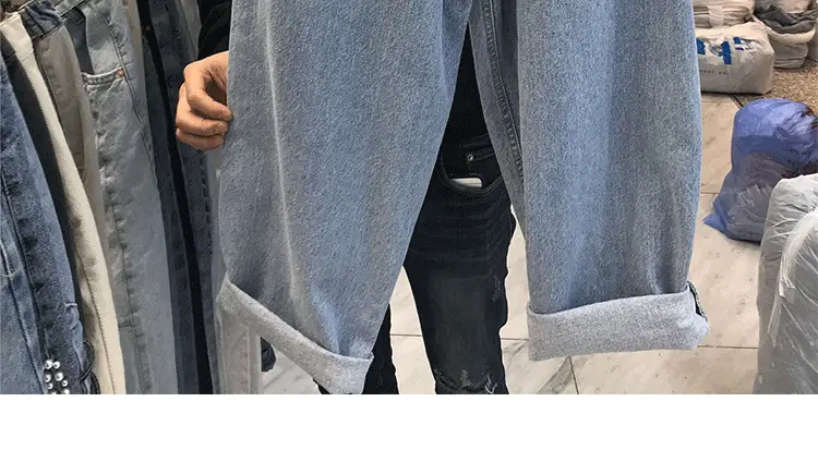 Women Denim Hallon Pants Large Spring Summer 2024 — feature 10