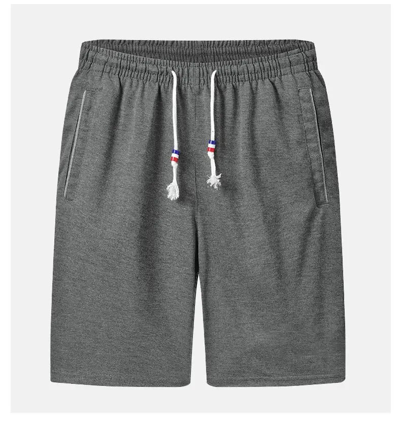 Men Black Drawstring Shorts Summer Casual Loose Fit — feature 43
