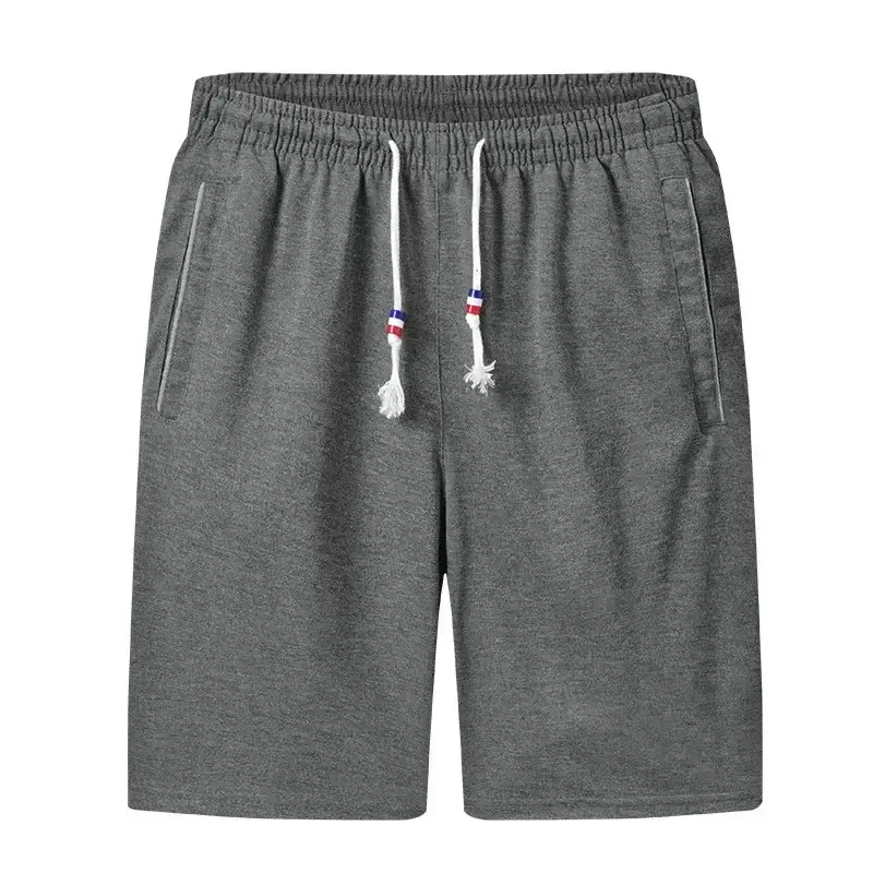 Men Black Drawstring Shorts Summer Casual Loose Fit - Image 23