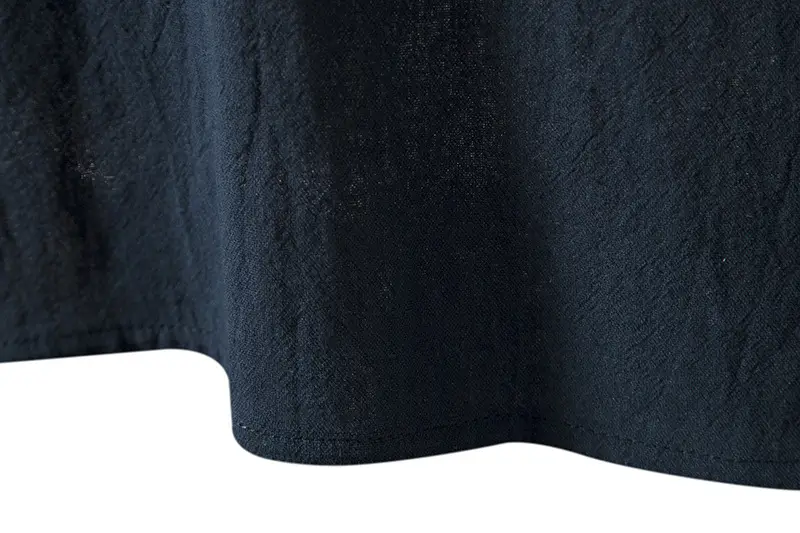 Men Navy Cotton Hooded Short Sleeve Shirt — feature 30