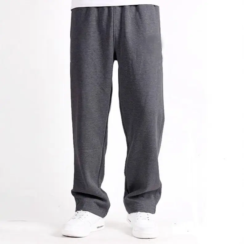 Men Dark Blue Sweatpants Extra Large Straight Summer - Image 9