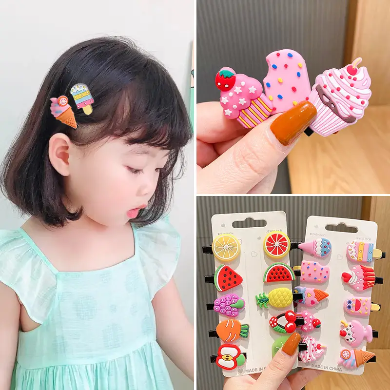 Cute Cartoon Hair Clips for Girls Small Clip Bangs - Image 8