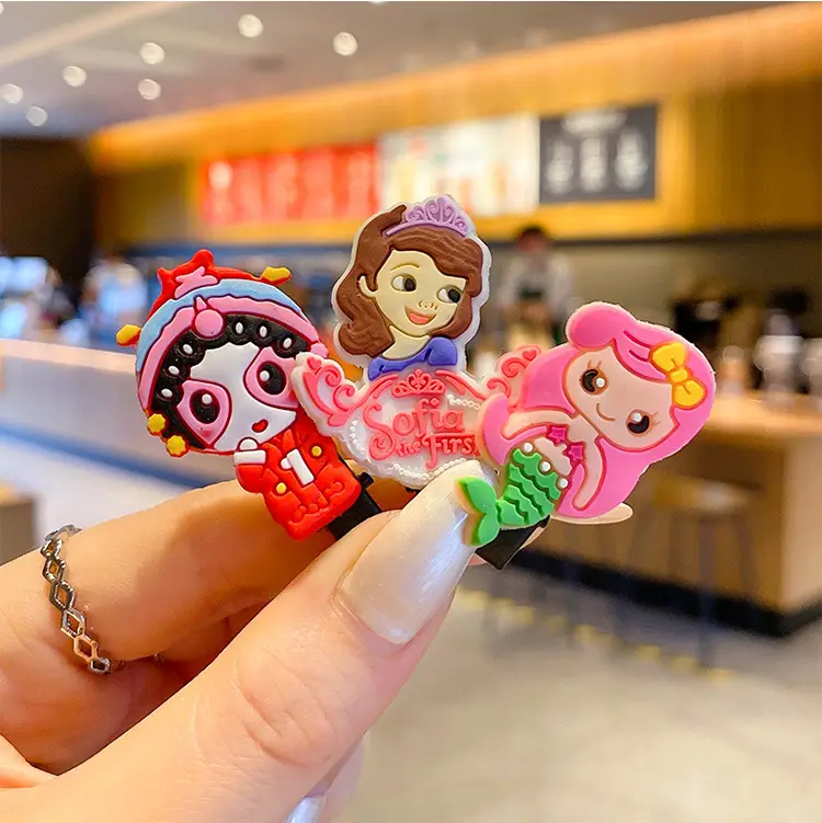 Cute Cartoon Hair Clips for Girls Small Clip Bangs — feature 7