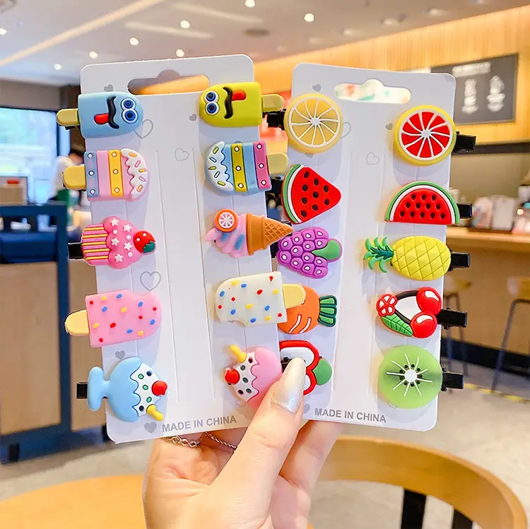 Cute Cartoon Hair Clips for Girls Small Clip Bangs — feature 9