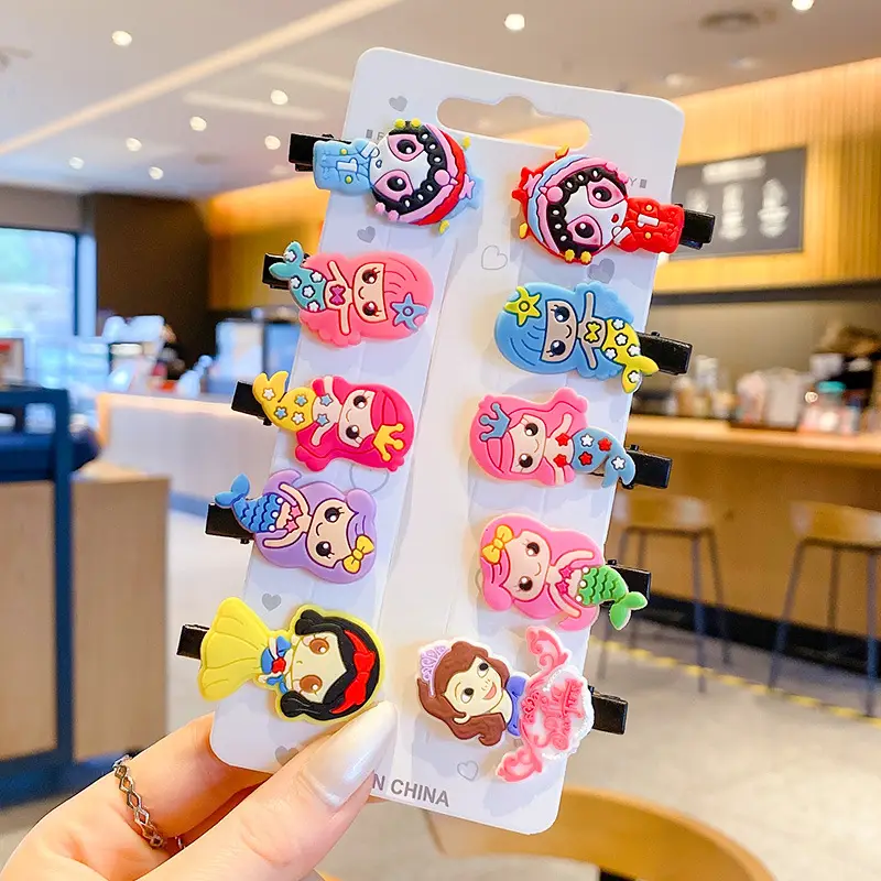 Cute Cartoon Hair Clips for Girls Small Clip Bangs - Image 4