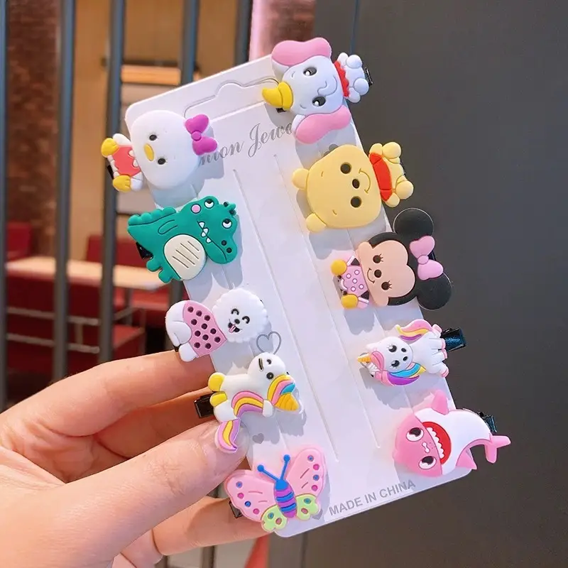 Cute Cartoon Hair Clips for Girls Small Clip Bangs - Image 6