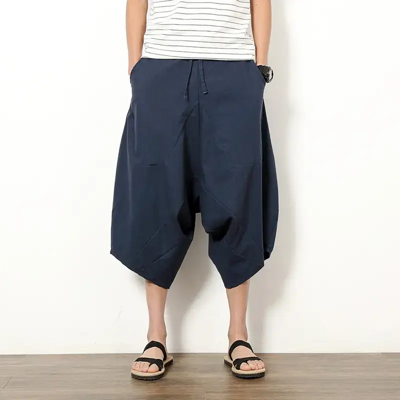 2023 Loose Fit Nepal Capri Pants for Men - Image 5
