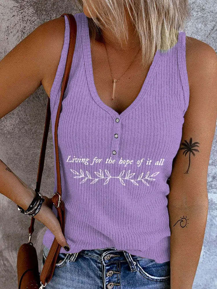 Women's 3D Printed V-Neck Sleeveless Vest with American Flag Design - Image 30