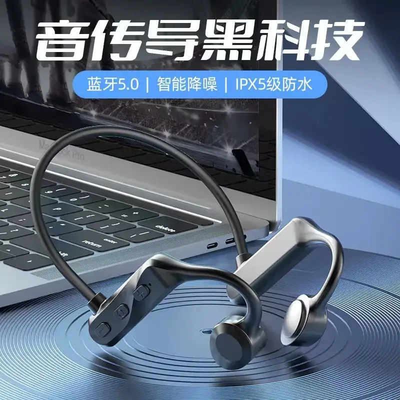Wireless Bone Conduction Headset with Bluetooth & Waterproof - Image 4