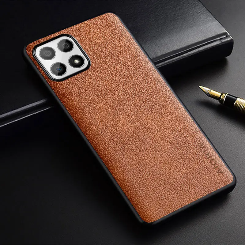 Small Litchi Pattern Phone Case for Huawei Devices