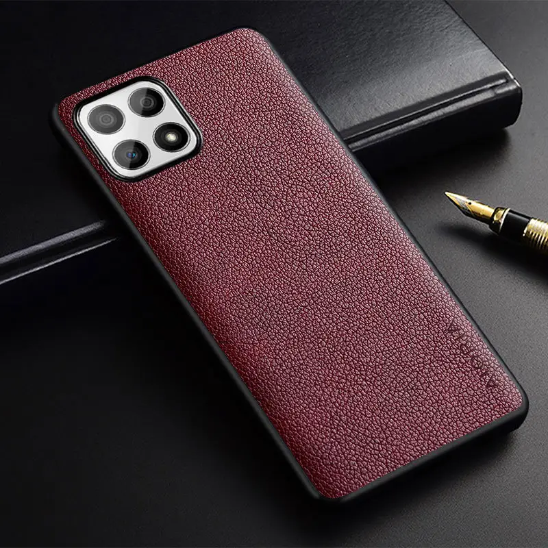 Small Litchi Pattern Phone Case for Huawei Devices