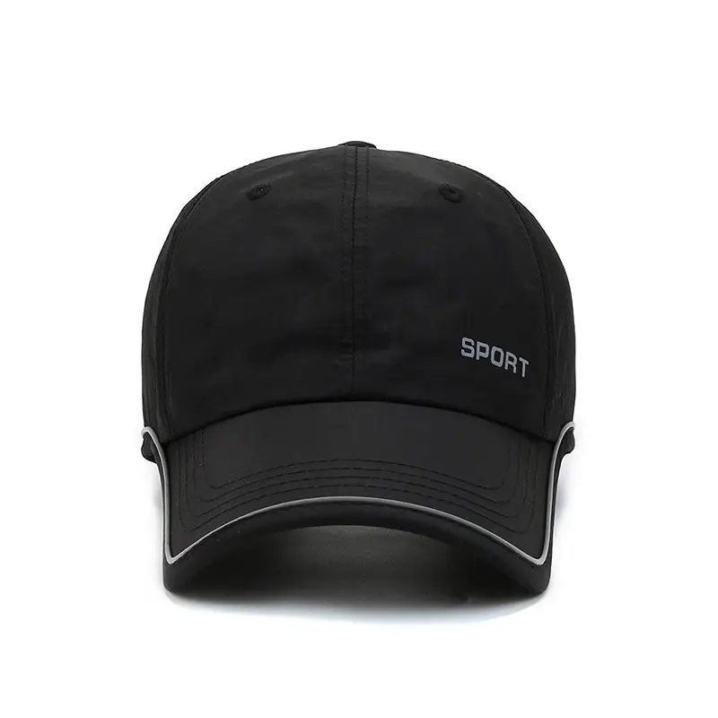 Men Grey Baseball Cap with "SPORT" Logo - Image 8