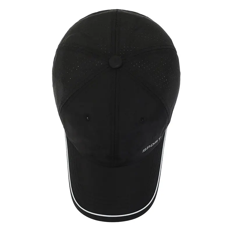 Men Grey Baseball Cap with "SPORT" Logo - Image 9