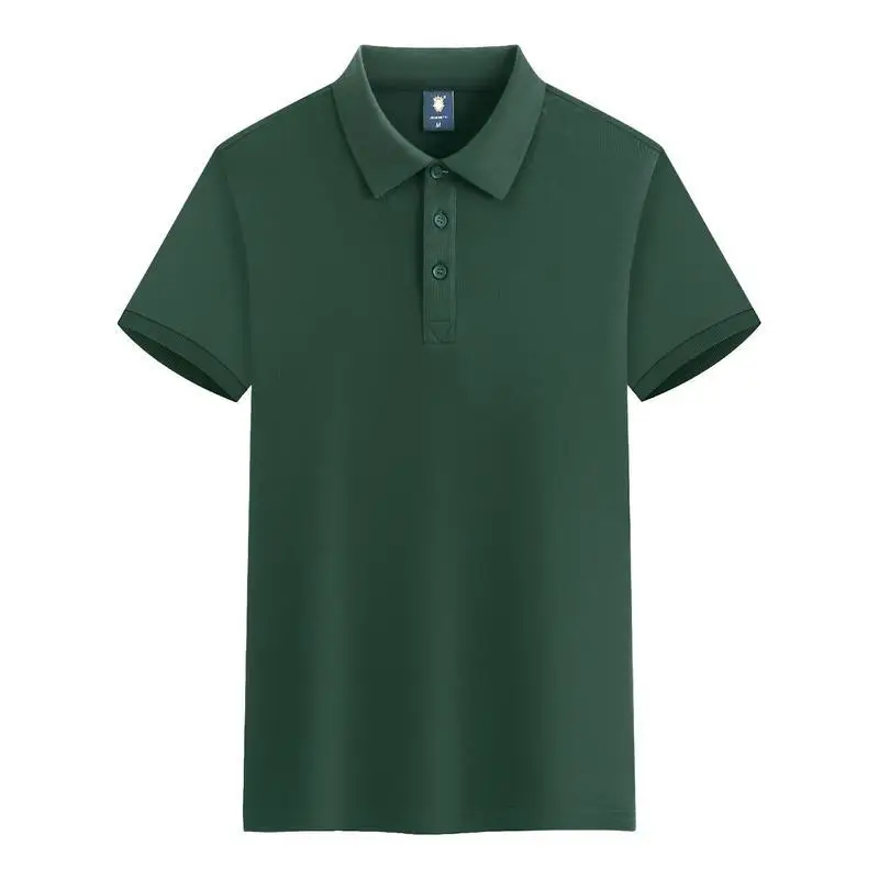 Men's Green Polo Shirt with 100% Fine Cotton - Image 16