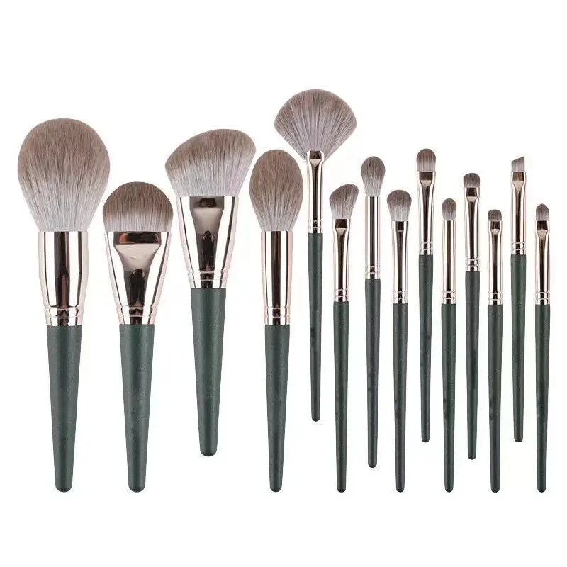 14-Piece Makeup Brush Set for Women - Image 4