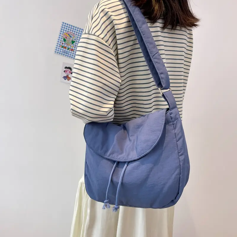 Japanese Messenger Bag Female Student Crossbody Large Capacity Cloth Bag