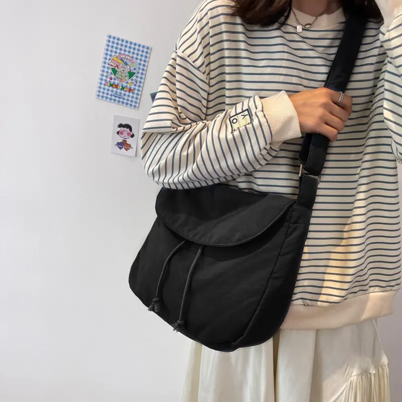 Japanese Messenger Bag Female Student Crossbody Large Capacity Cloth Bag