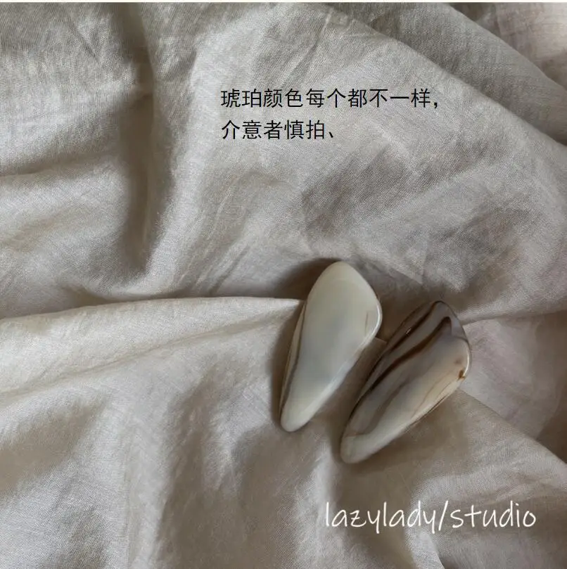 Korean Elegant Amber Pink Duckbill Clip Bangs - Image 10