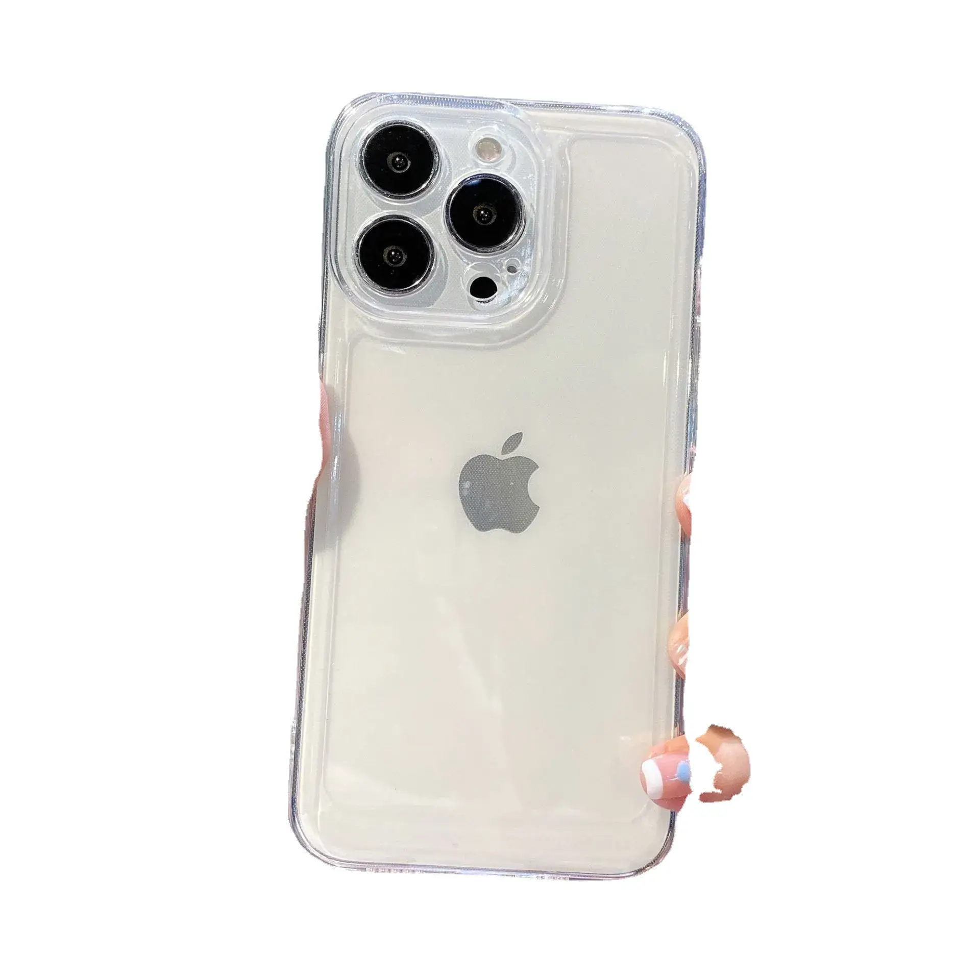 Transparent iPhone 17 Pro Case with 3 Camera Lens & Anti-Fall Protection - Image 10