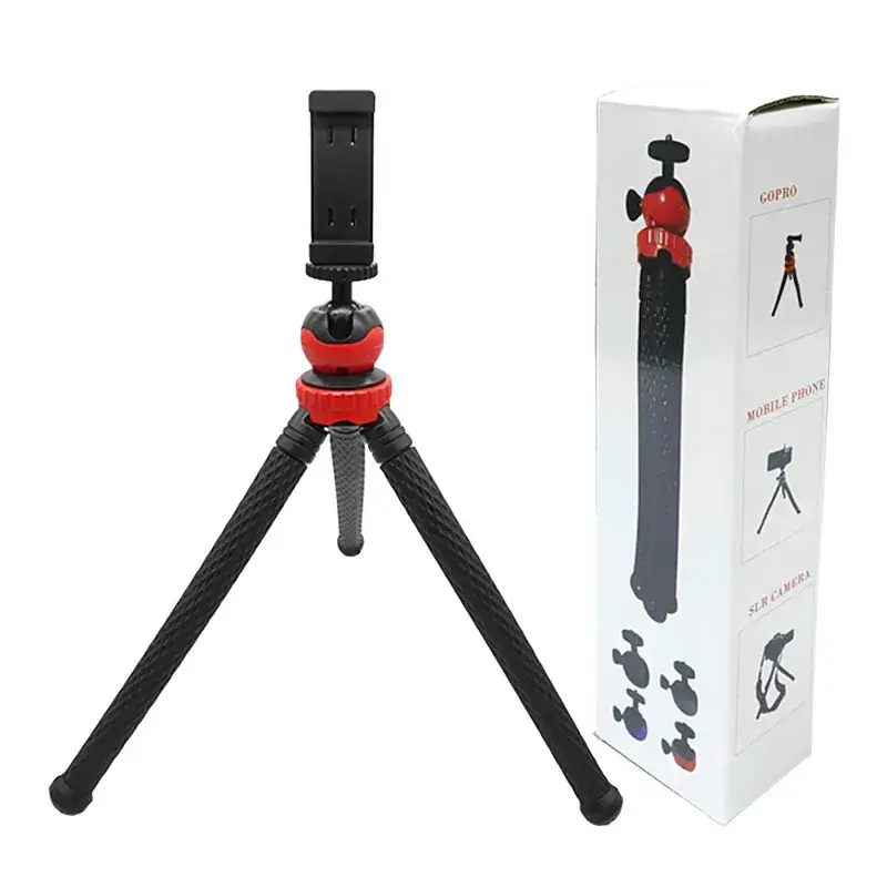 Red Sponge Mobile Phone Bracket Tripod - Image 8