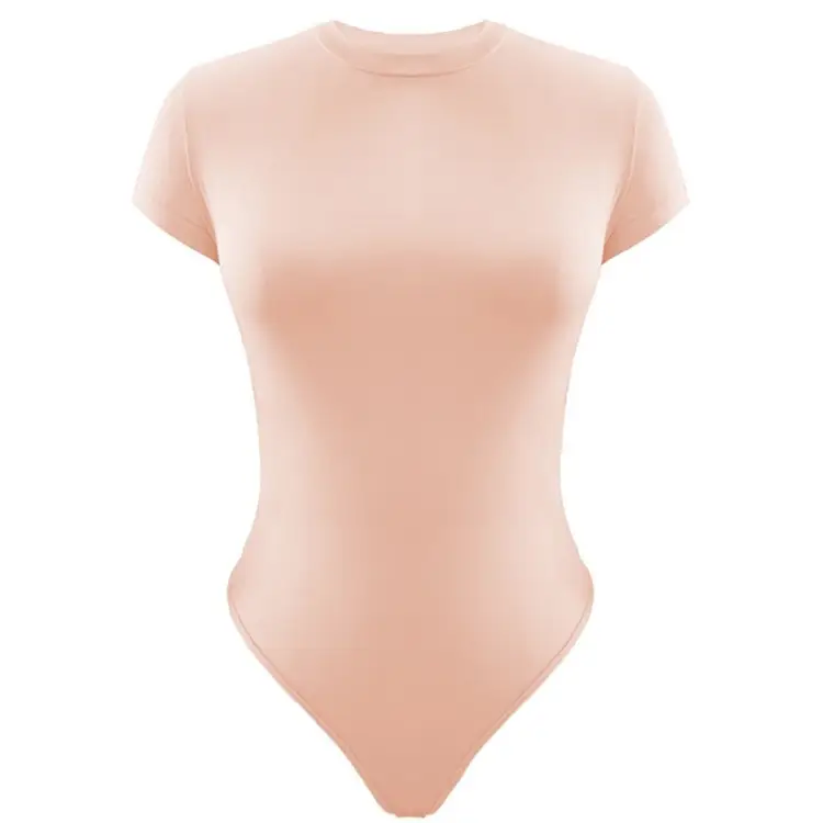 Women's Sexy Tight-Fitting Short-Sleeve Bottoming Suit - Image 4