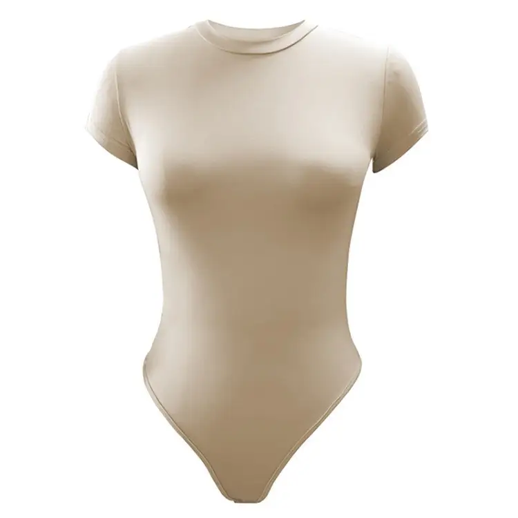 Women's Sexy Tight-Fitting Short-Sleeve Bottoming Suit - Image 5