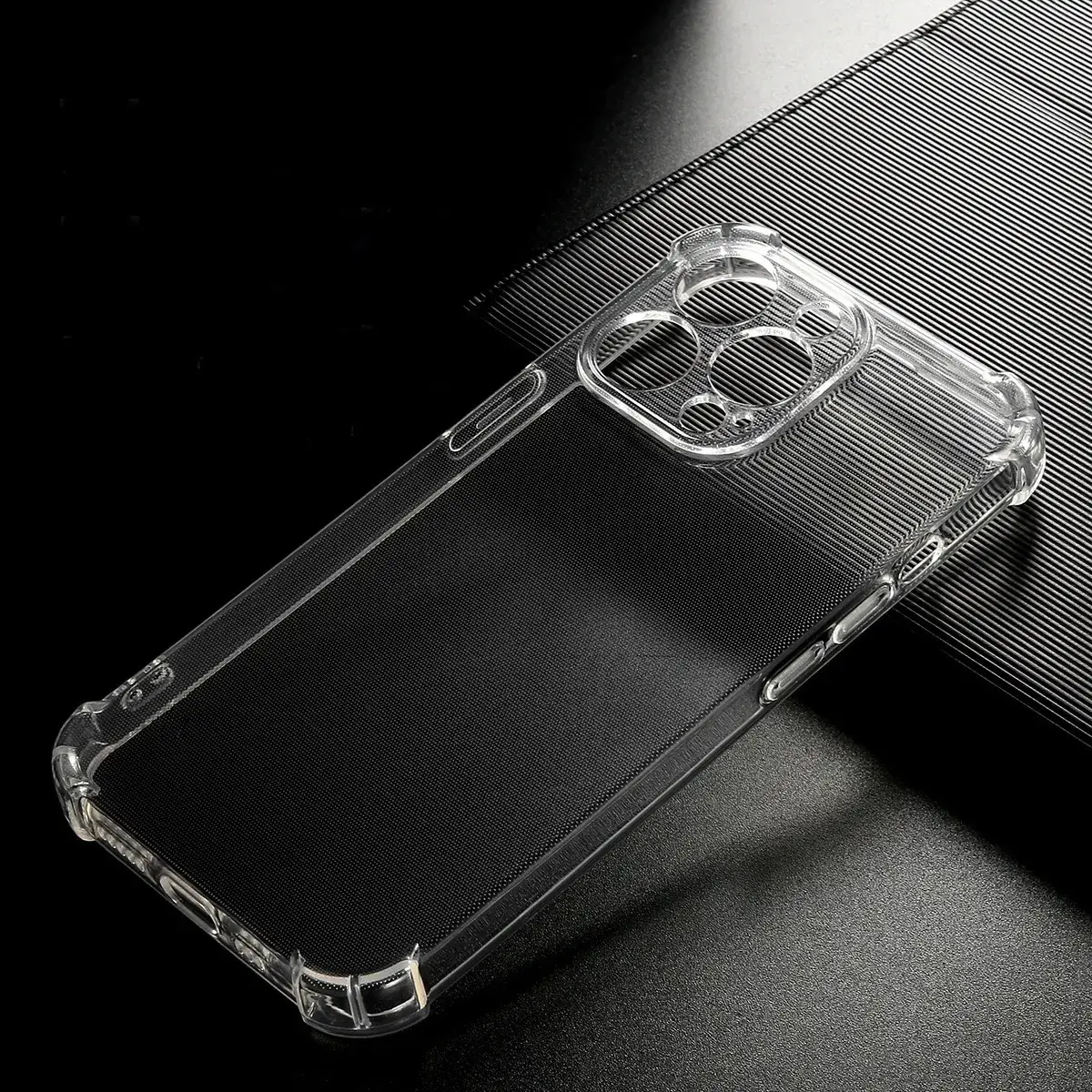 Transparent TPU Phone Case for iPhone 15 Pro Drop Resistant - Image 3