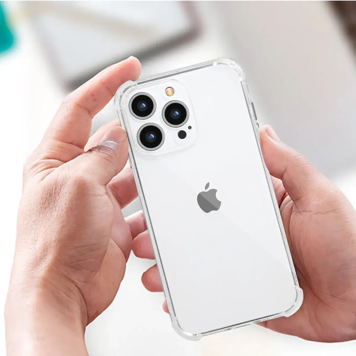 Transparent TPU Phone Case for iPhone 15 Pro Drop Resistant - Image 4