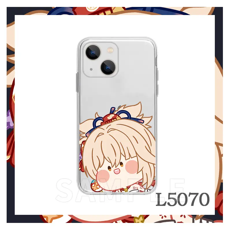 Genshin Impact Anime Phone Case for iPhone 13