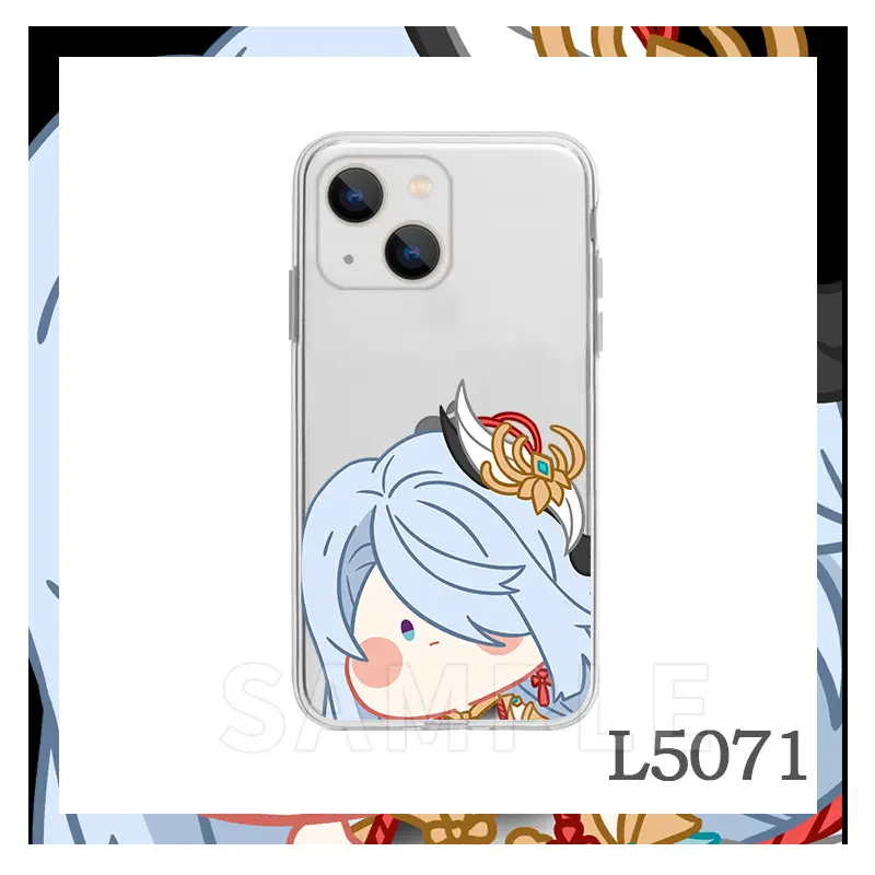 Genshin Impact Anime Phone Case for iPhone 13
