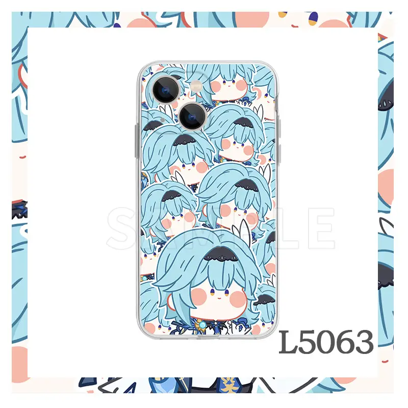Genshin Impact Anime Phone Case for iPhone 13