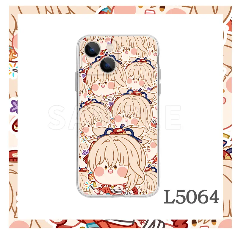 Genshin Impact Anime Phone Case for iPhone 13
