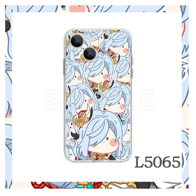 Genshin Impact Anime Phone Case for iPhone 13