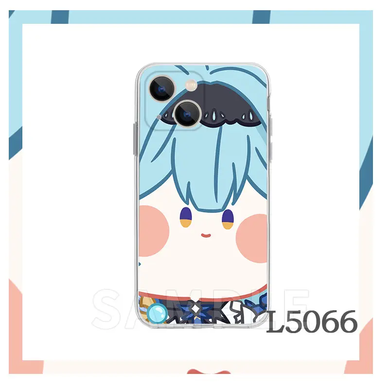 Genshin Impact Anime Phone Case for iPhone 13