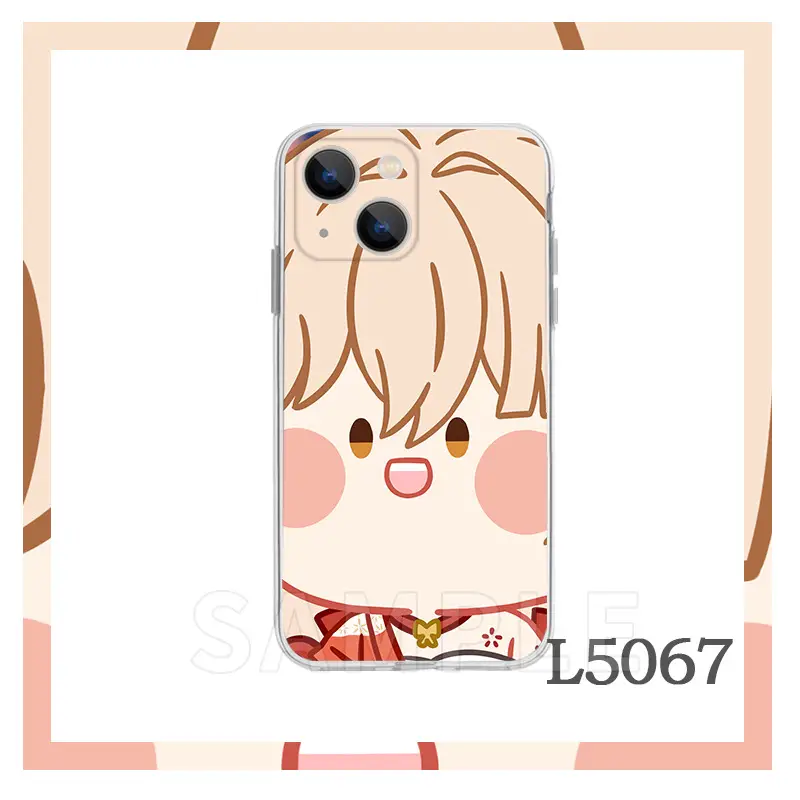 Genshin Impact Anime Phone Case for iPhone 13