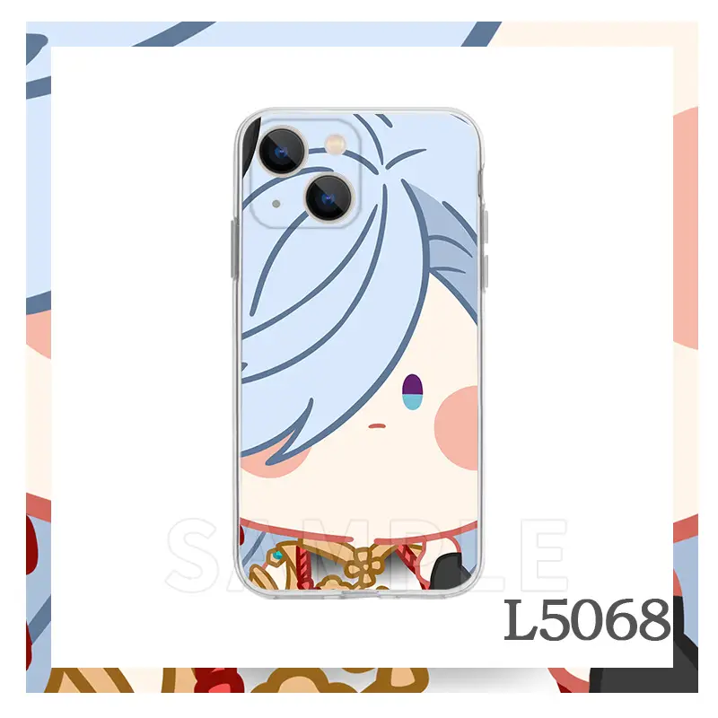 Genshin Impact Anime Phone Case for iPhone 13