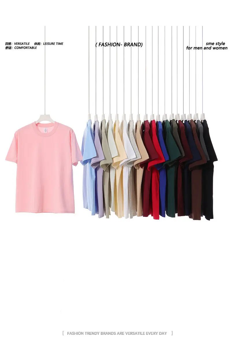 Men Blue Cotton T-Shirt Short Sleeve Loose Fit — feature 6