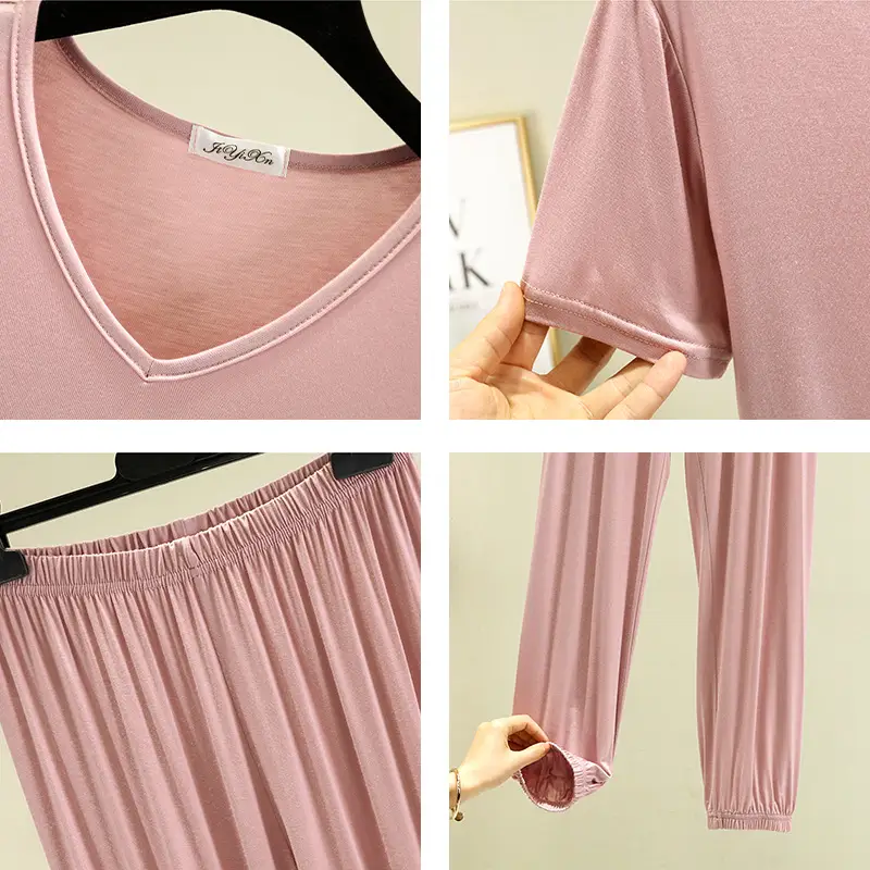 Green Modal 2-Piece Women's Summer Set - Image 16